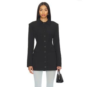 Lioness Black Long Sleeve Blazer Mini Dress